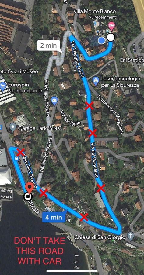מנדלו דל לאריו Villa Monte Bianco מראה חיצוני תמונה